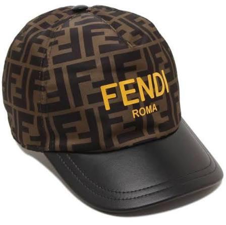 casquette de baseball Fendi Kids avec imprimé logo