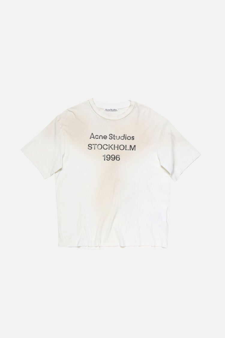 T-shirt à col ras du cou en Acne Studios