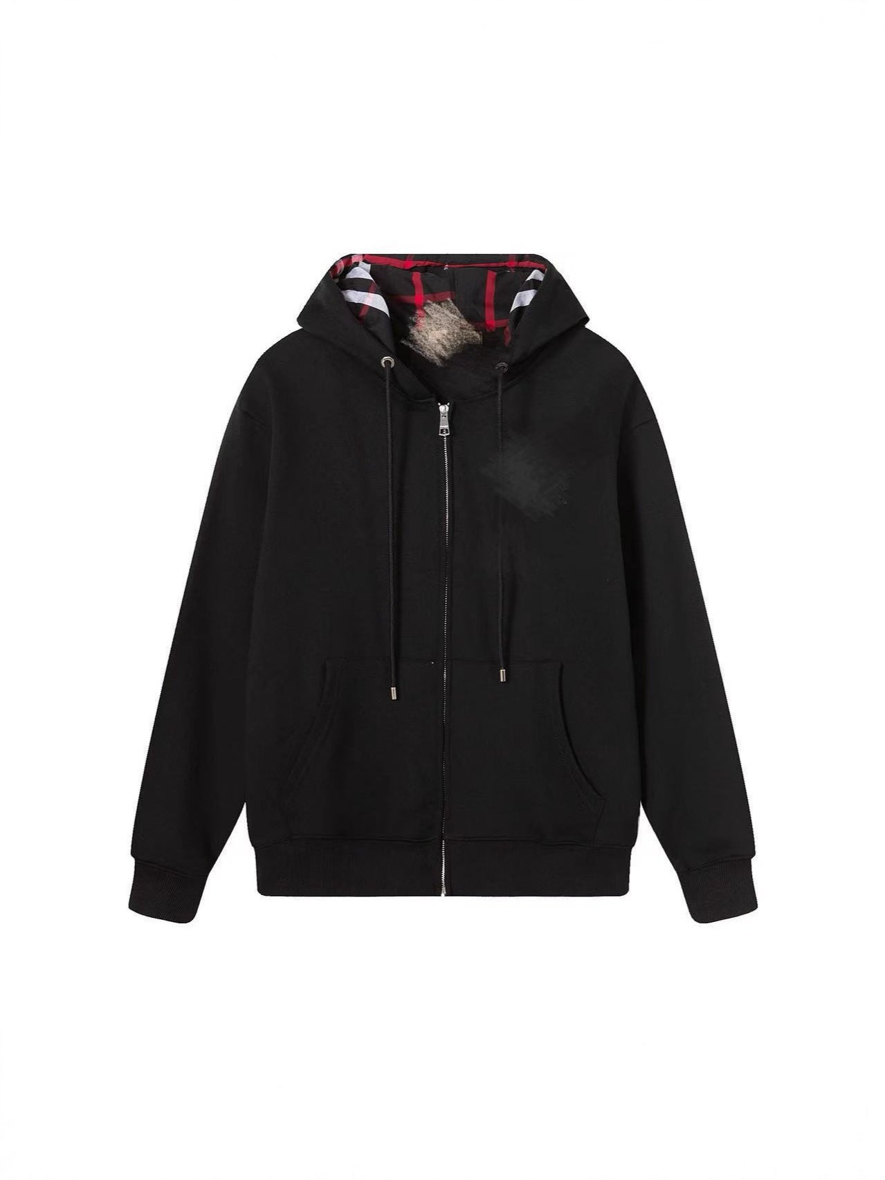 Cross-border B family war horse high-quality hooded sweatshirt jacket full cardigan zipper embroidered jacket casual loose for both men and women