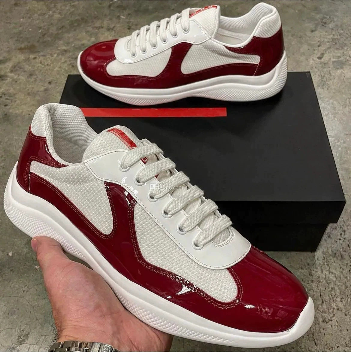 Spot new color-blocked mesh heightened athleisure men's and women's shoes leather big brand classic versatile breathable trend men (Copie)