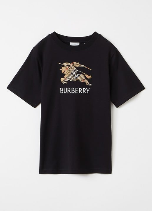 t-shirt en coton « Knight Check » de Burberry
