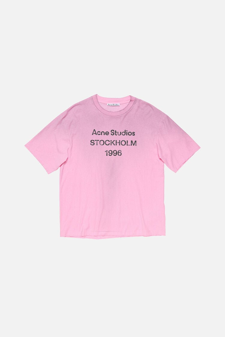T-shirt à col ras du cou en Acne Studios
