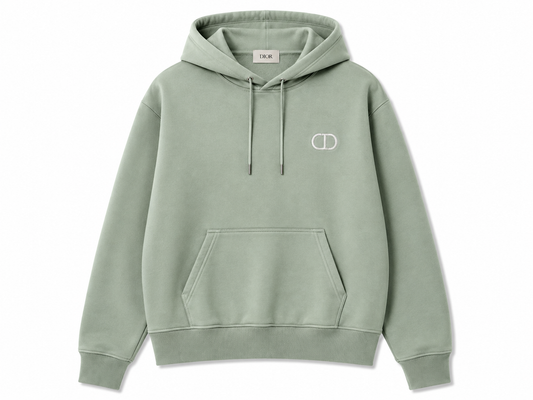 Sweatshirt à capuche CD Icon Sage Green
