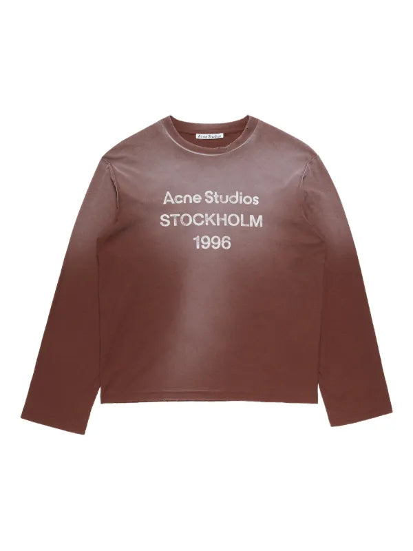 T-shirt à manches longues « Edden 1996 » d'Acne Studios