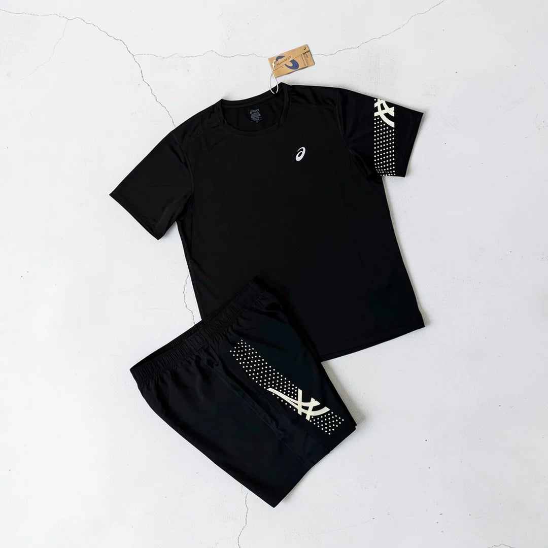 Asics Icon Short Sleeve Top Performance Black