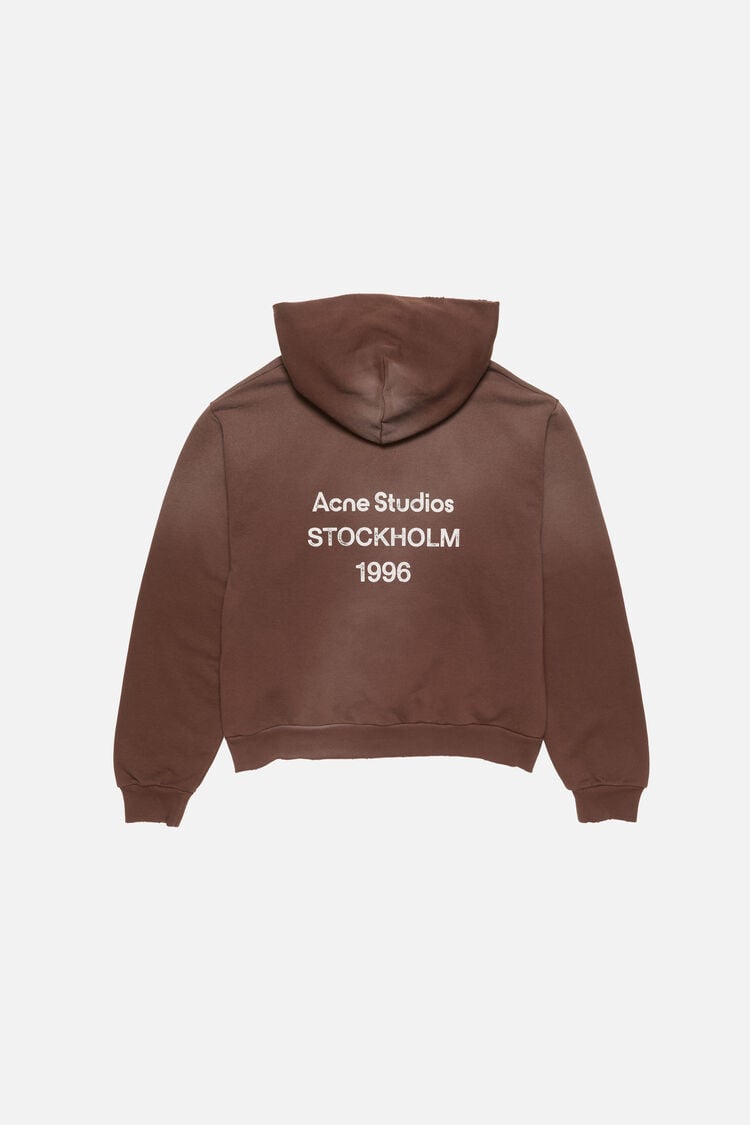 Sweatshirt à capuche avec logo d'Acne Studios