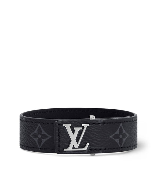 Louis Vuitton bracelet LV Slim en toile Monogram Éclipse