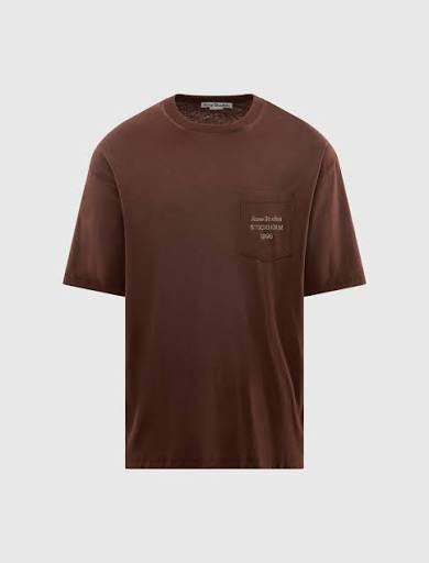 T-shirt à col ras du cou en Acne Studios