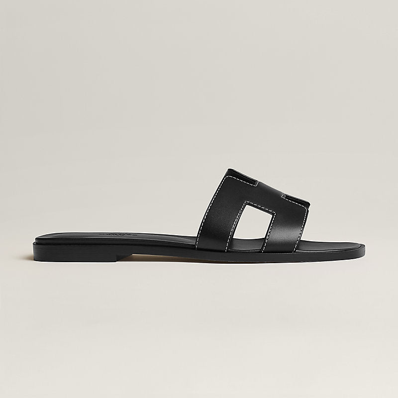 Sandales Oran d'Hermès Noir