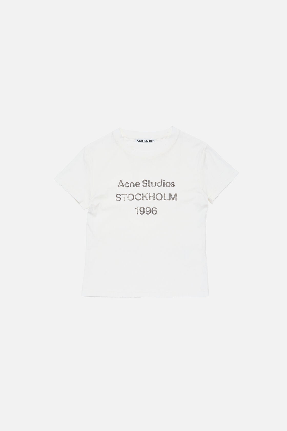 T-shirt à col ras du cou en Acne Studios