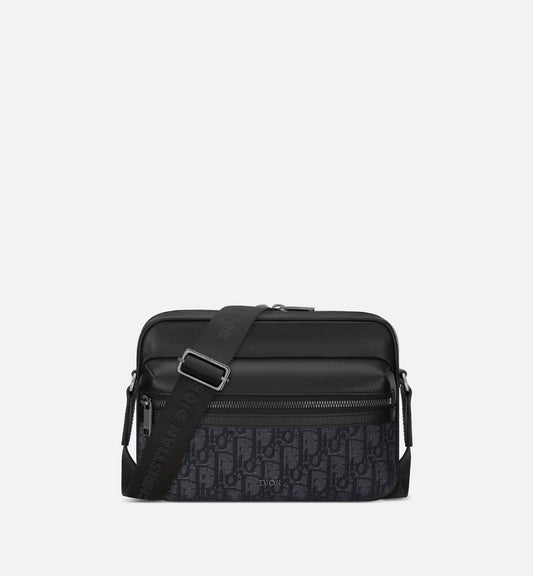 Dior Rider 2.0 Zipped Messenger Bag (noir)