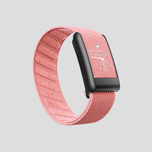Whoop bracelet de fitness connecté sans écran Saumon