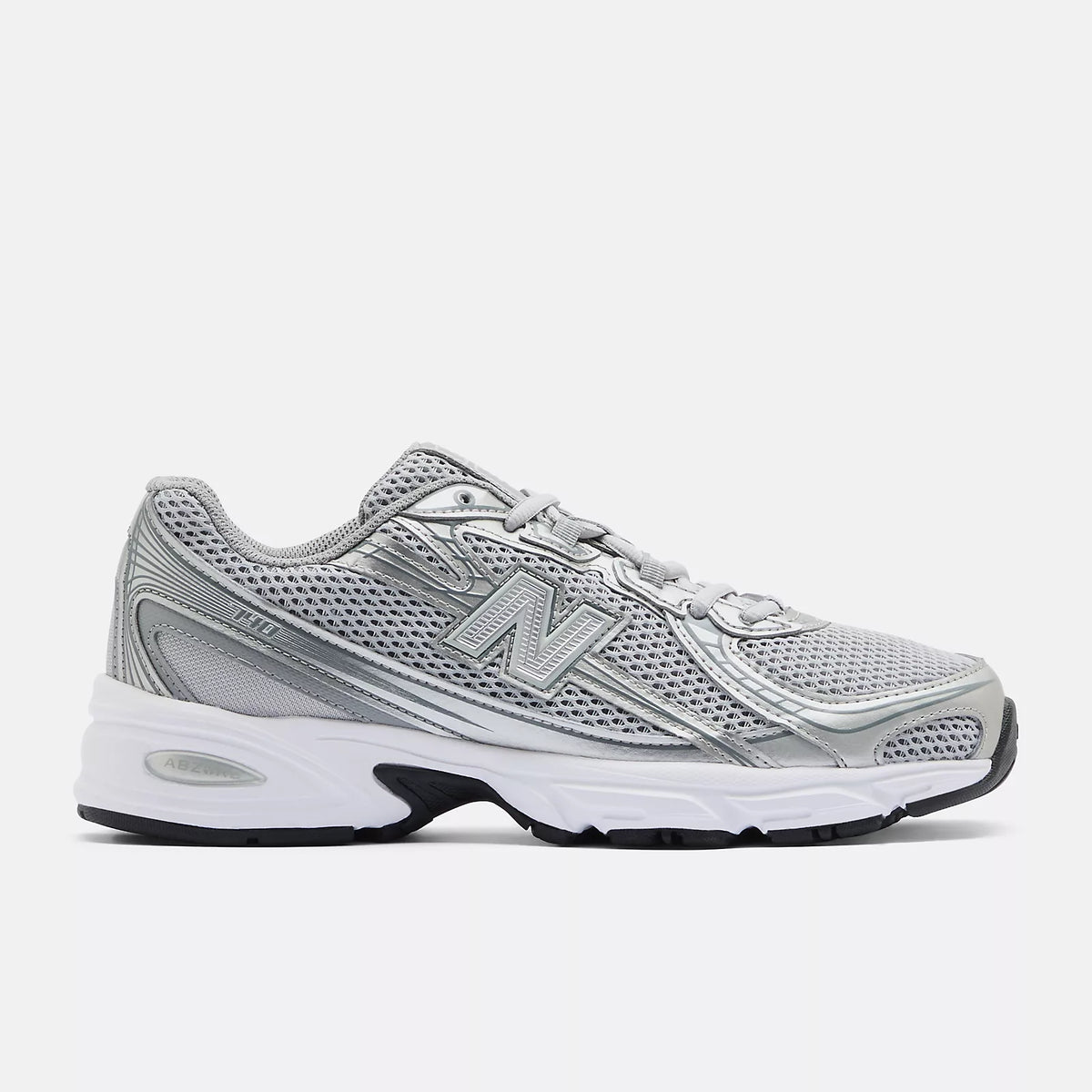 New Balance U740 Silver Metallic / White
