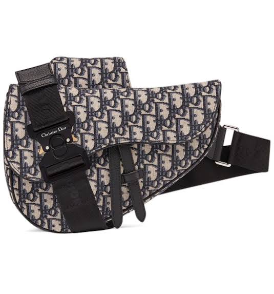 Saddle Dior nylon signée