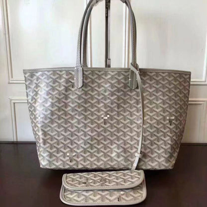 Foreign trade shopping bags, tote bags, dogtooth bags, large size medium commuter tote shoulder bags, large capacity travel changing bags