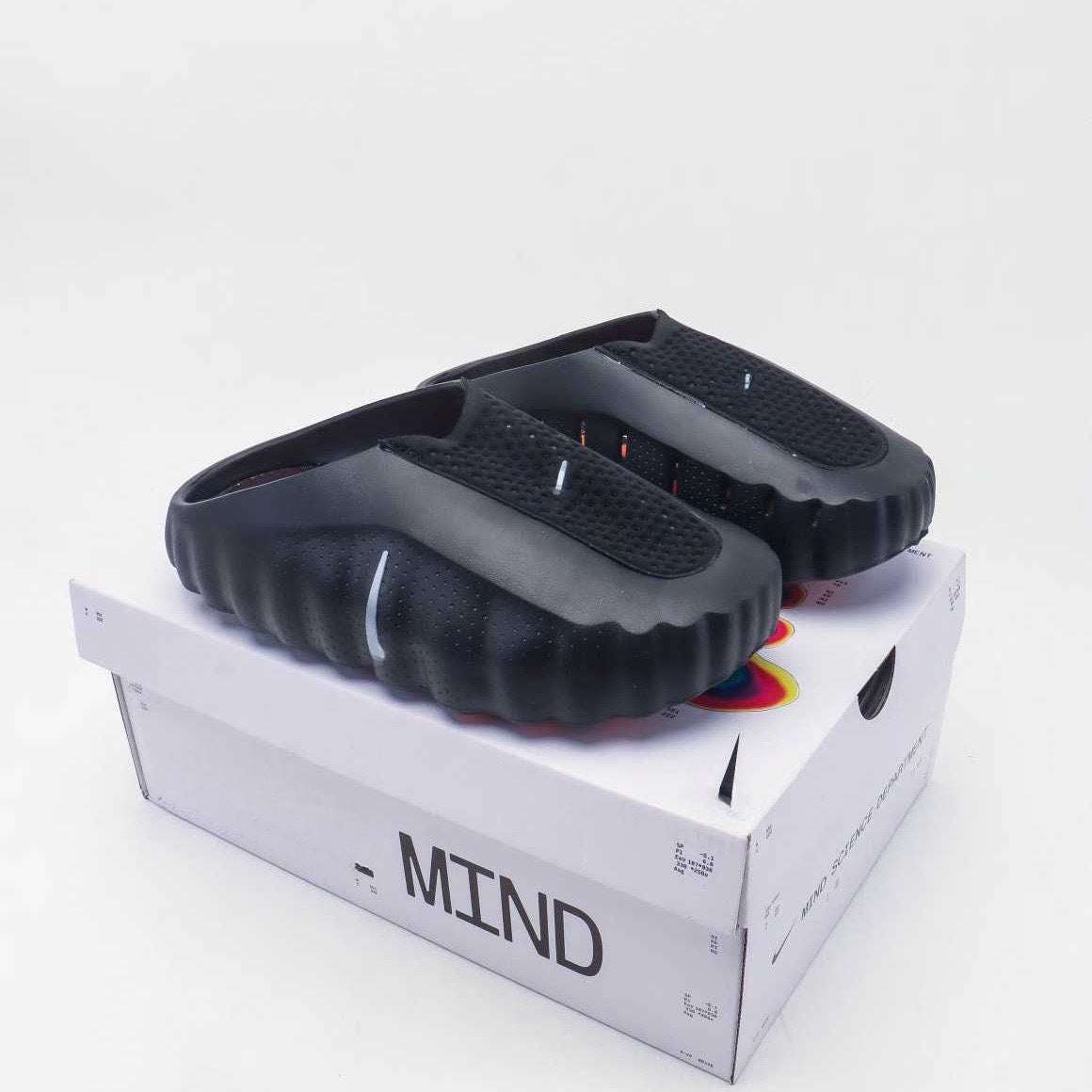 2026 Cross-border New Mind 001 Unisex Comfortable Soft Closed-Toe Slippers with a Tech Style