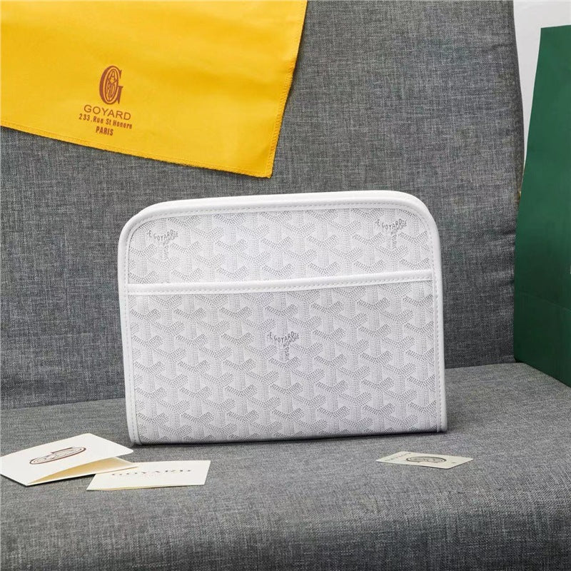 2025 new elegant clutch bag cosmetic bag toiletry bag portable storage grab bag fashionable versatile handbag