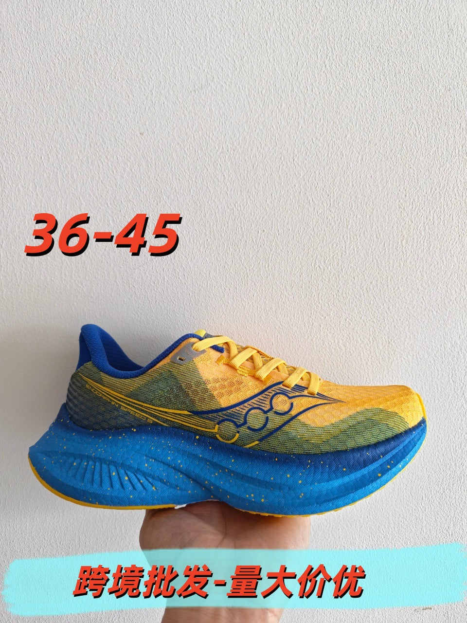 Saucony Fun Running Shoes ENDORPHIN PRO Coffee 4 Unisex Running Shoes Carbon Plate Shoes Outdoor Training Sports Shoes