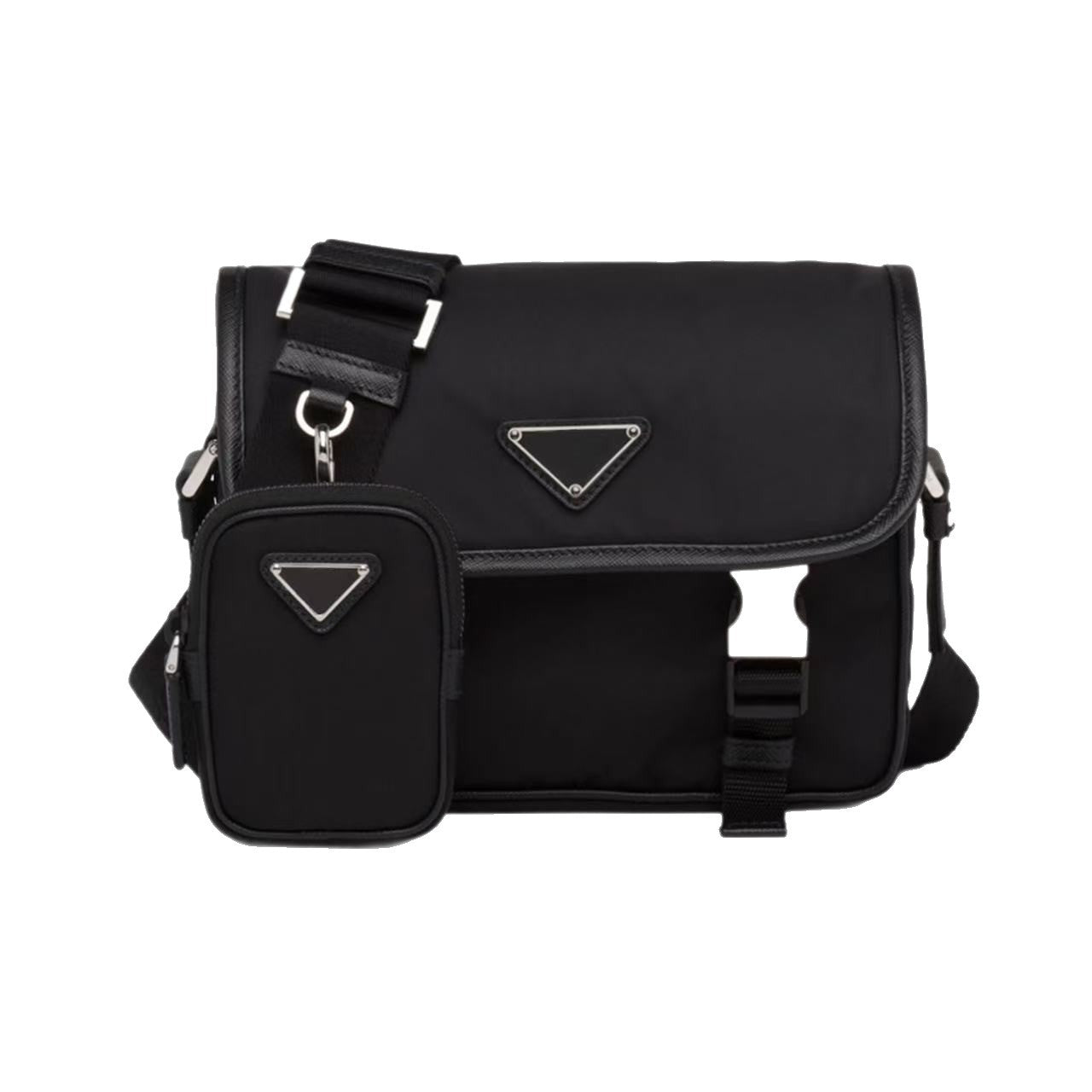 2025 Spring New Men's Bag Oxford Cloth Shoulder Bag Unisex Same Postman Bun Mother Bag Men's Crossbody Bag