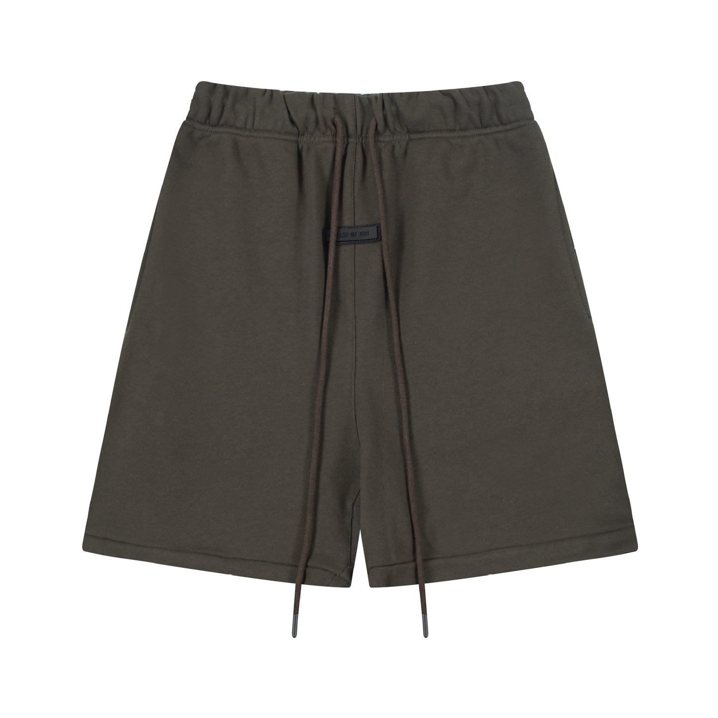 European and American trendy brand 25SS silicone letter logo casual shorts summer loose cropped pants for men and women