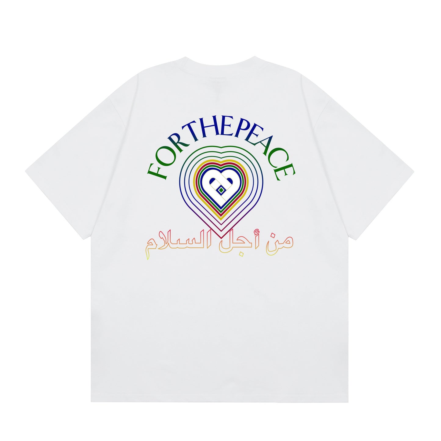 New Casa Casablanca Short Sleeve Correct Edition Ins European and American Niche Trendy Brand Cotton Casual High Street European and American T-shirt