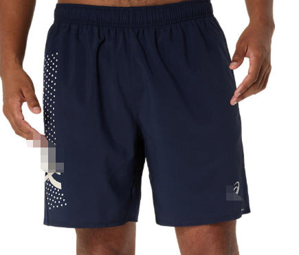 High version spring and summer new European and American cross-border sports leisure fashion quick-drying breathable lace-up running shorts men's