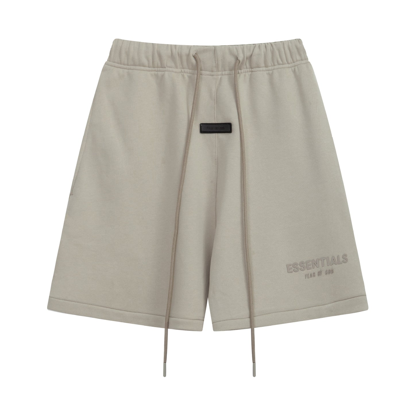 European and American trendy brand 25SS silicone letter logo casual shorts summer loose cropped pants for men and women