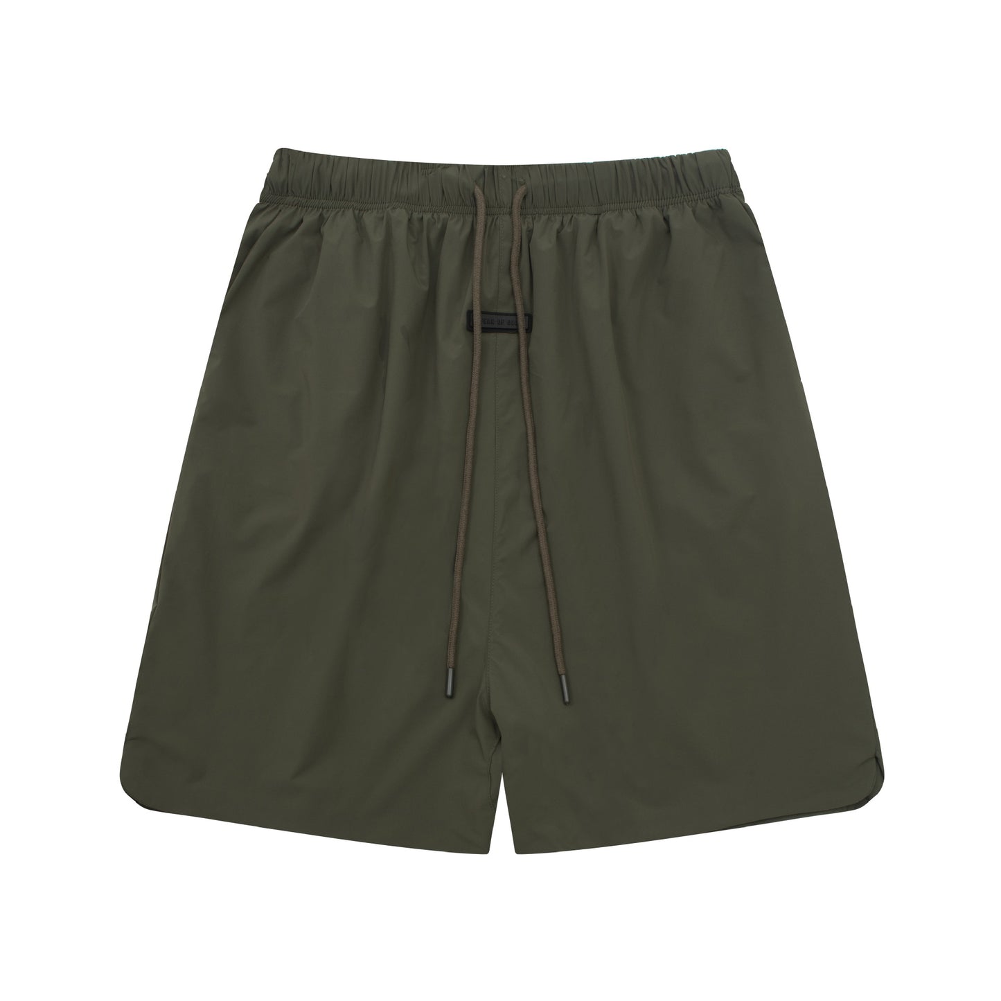 European and American trendy brand 25SS silicone letter logo casual shorts summer loose cropped pants for men and women
