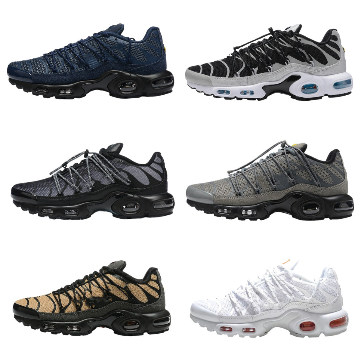 With half size TN strap shock-absorbing lightweight casual air cushion shoes for men and women sports shoes outdoor casual shoes cross-border foreign trade