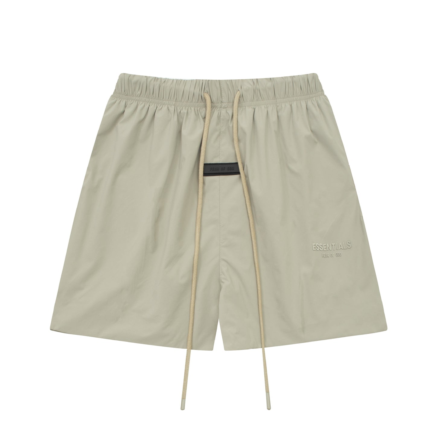 European and American trendy brand 25SS silicone letter logo casual shorts summer loose cropped pants for men and women