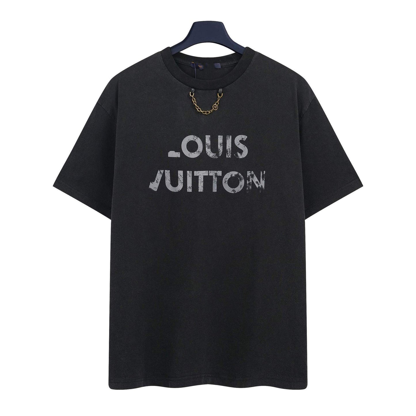 Correct version high quality 26 new donkey home short sleeve classic LOGO print short sleeve T-shirt for men and women