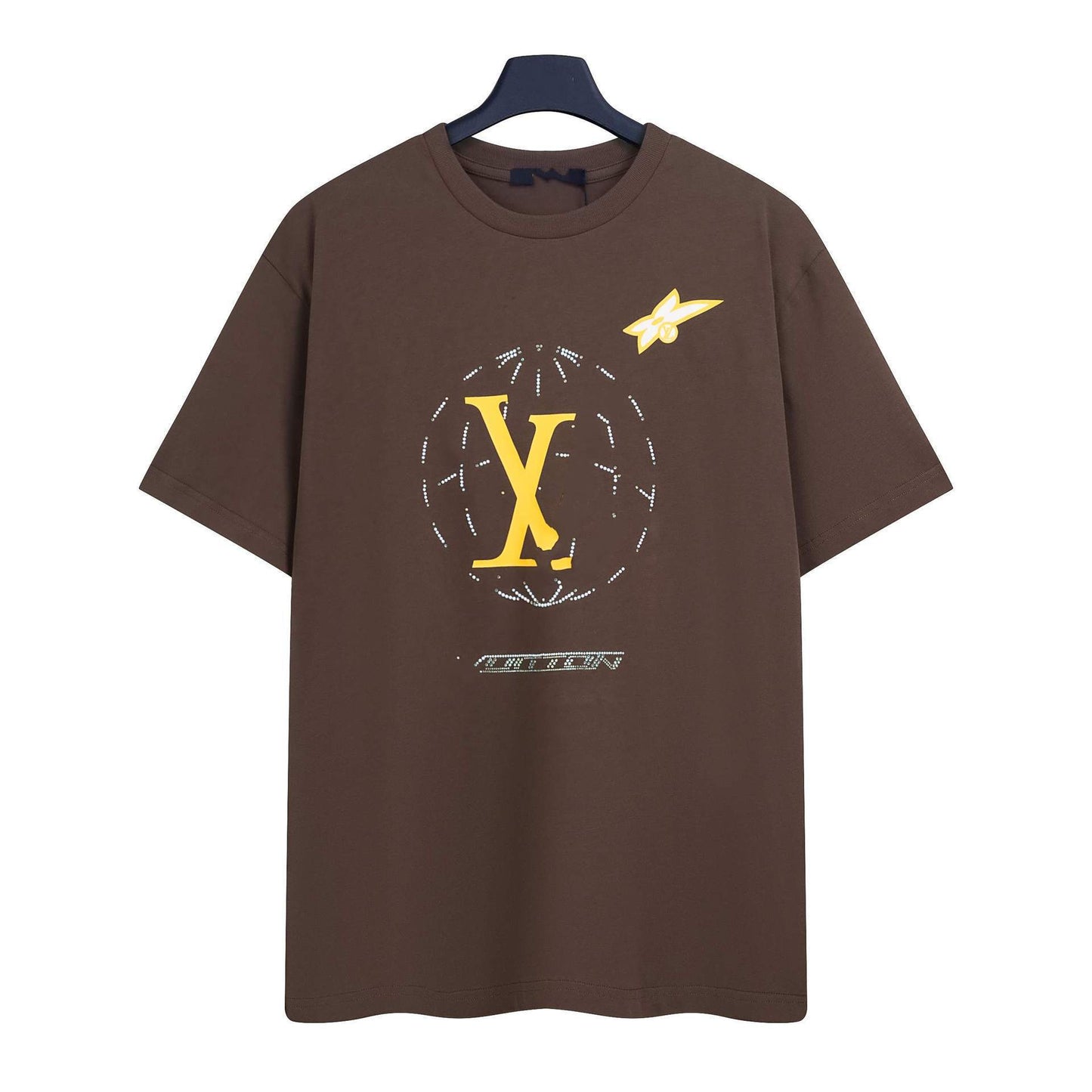 Correct version high quality 26 new donkey home short sleeve classic LOGO print short sleeve T-shirt for men and women