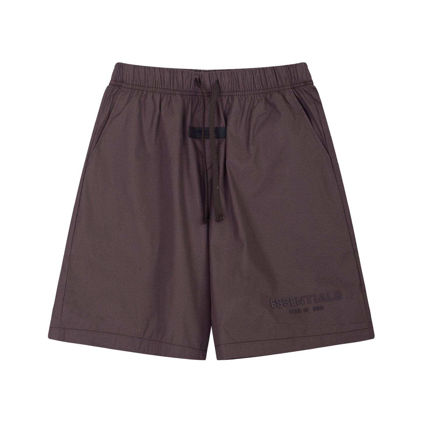European and American trendy brand 25SS silicone letter logo casual shorts summer loose cropped pants for men and women