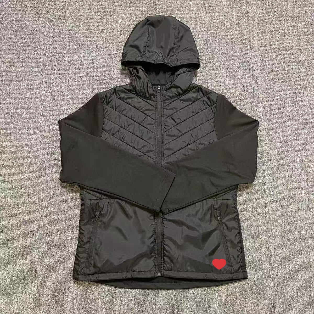 Cross-border new sports autumn and winter sports men's and women's down cotton vests are warm and slim running light training spot