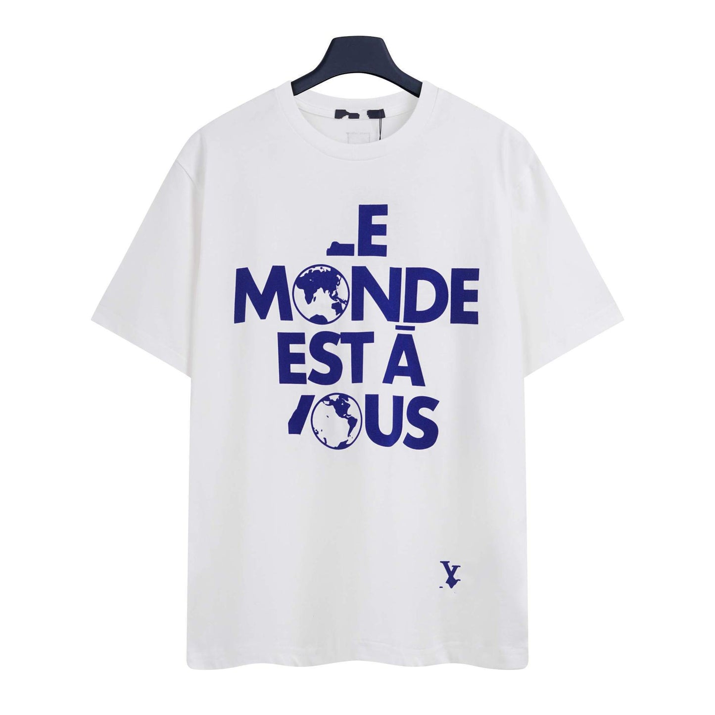 Correct version high quality 26 new donkey home short sleeve classic LOGO print short sleeve T-shirt for men and women
