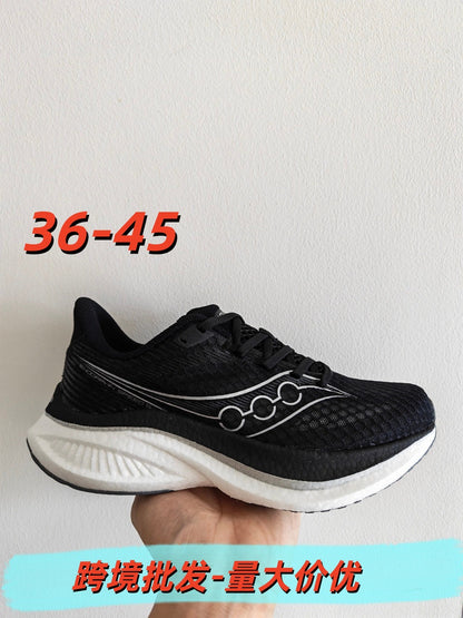 Saucony Fun Running Shoes ENDORPHIN PRO Coffee 4 Unisex Running Shoes Carbon Plate Shoes Outdoor Training Sports Shoes