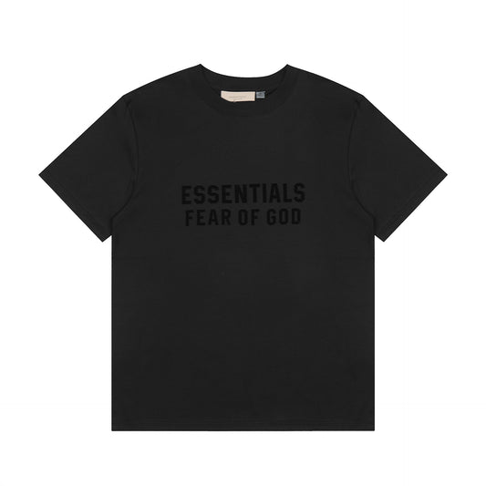 Fear of God ESSENTIALS Front Logo T-Shirt Black