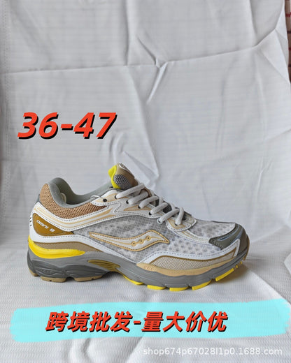 Saucony Fun Running Shoes ENDORPHIN PRO Coffee 4 Unisex Running Shoes Carbon Plate Shoes Outdoor Training Sports Shoes
