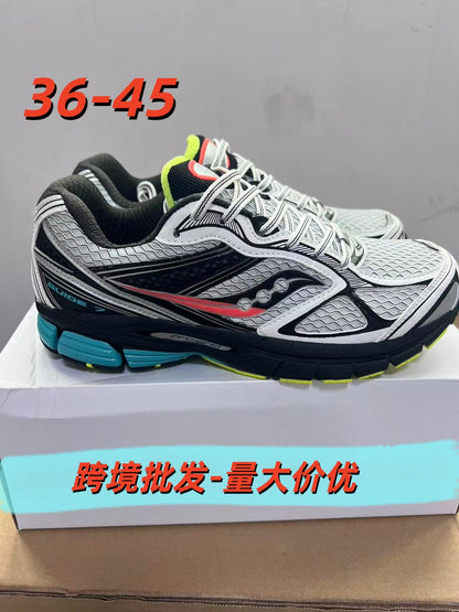 Saucony Fun Running Shoes ENDORPHIN PRO Coffee 4 Unisex Running Shoes Carbon Plate Shoes Outdoor Training Sports Shoes