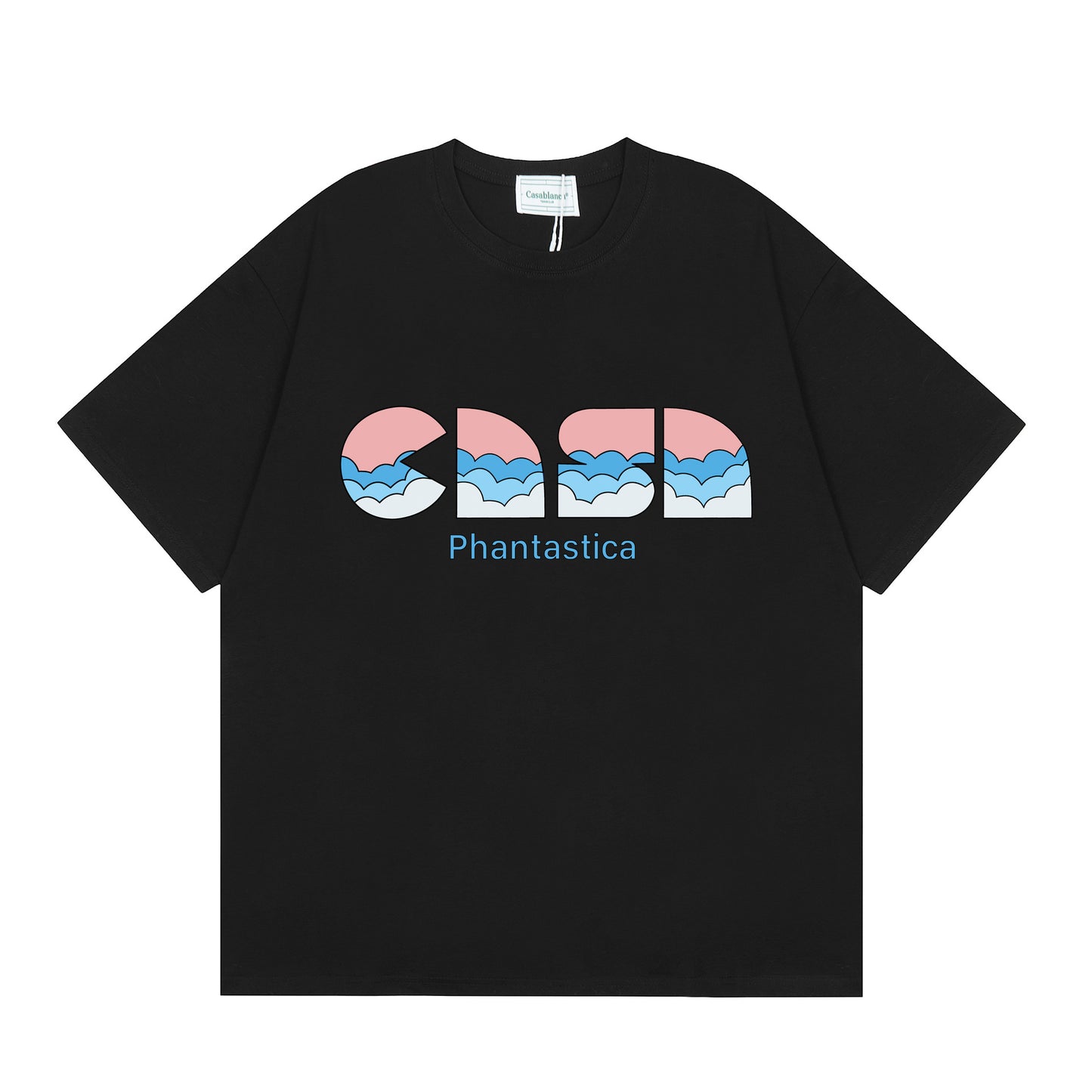 Casa American fashion brand online auction short sleeve men's couple ins summer super hot T-shirt women's top short sleeve loose European version