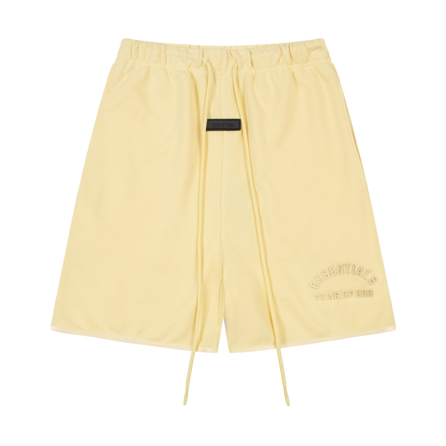 European and American trendy brand 25SS silicone letter logo casual shorts summer loose cropped pants for men and women