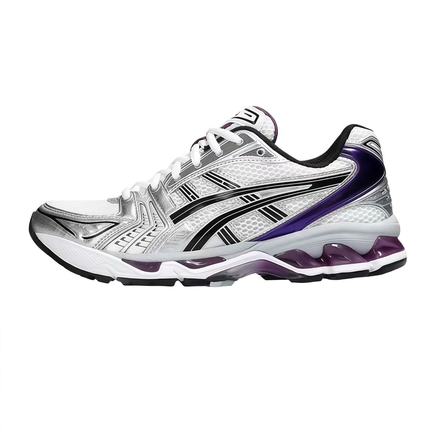 Cross-border Kayano14 running shoes, men's cushioning and wear-resistant sneakers, outdoor versatile, mesh breathable, casual shoes, women's shoes