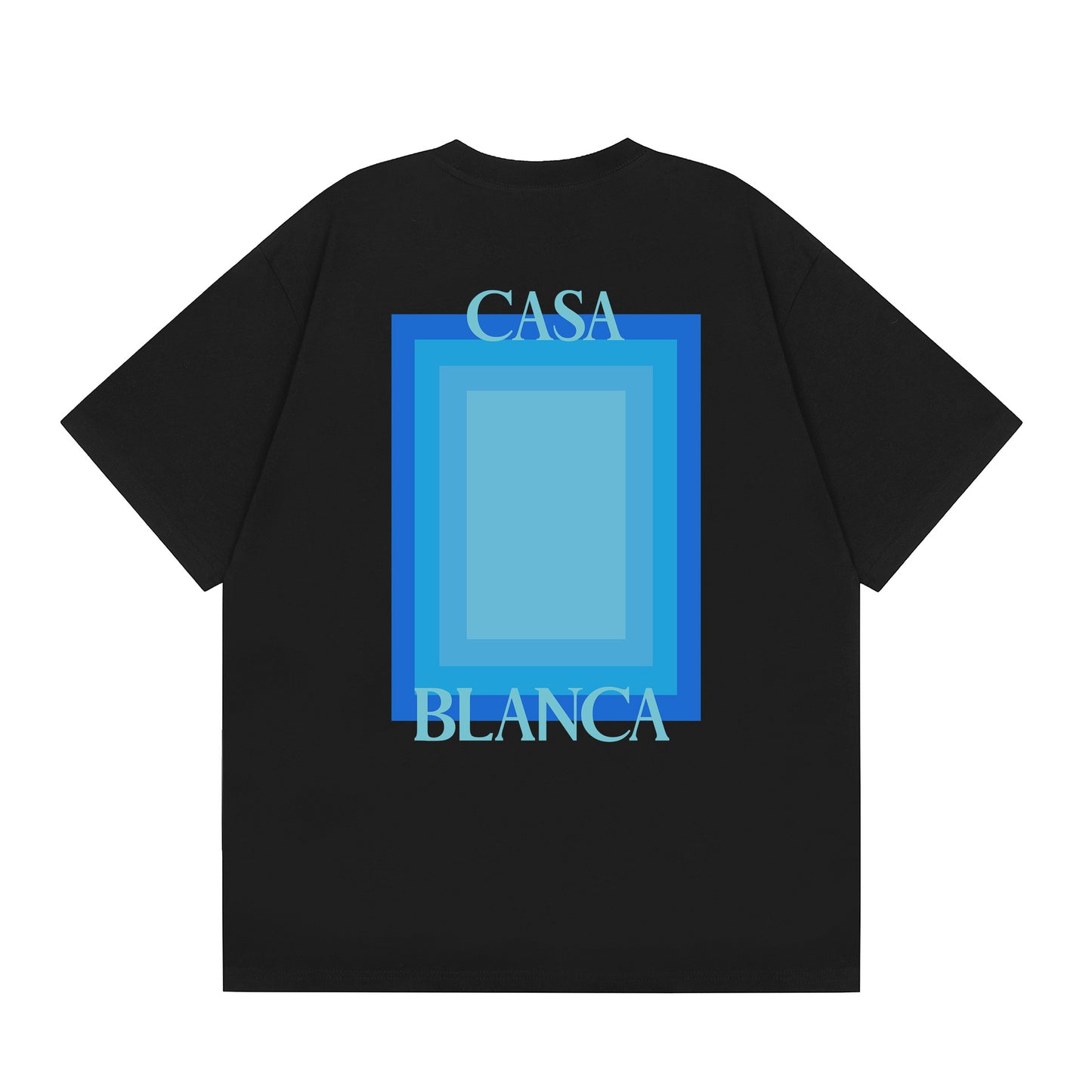 Casa American fashion brand online auction short sleeve men's couple ins summer super hot T-shirt women's top short sleeve loose European version