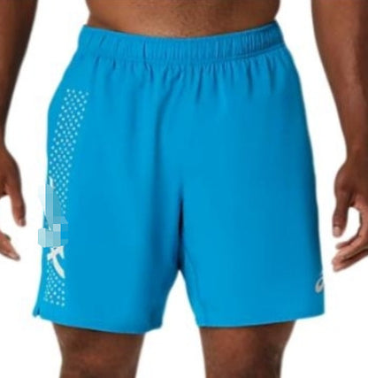 High version spring and summer new European and American cross-border sports leisure fashion quick-drying breathable lace-up running shorts men's