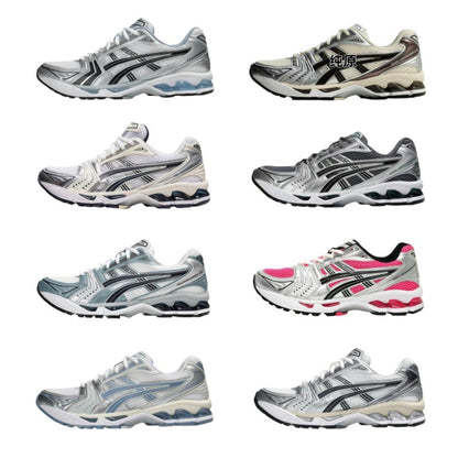 Cross-border Kayano14 running shoes, men's cushioning and wear-resistant sneakers, outdoor versatile, mesh breathable, casual shoes, women's shoes
