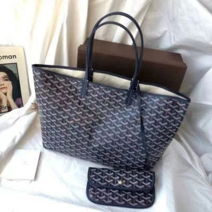Foreign trade shopping bags, tote bags, dogtooth bags, large size medium commuter tote shoulder bags, large capacity travel changing bags