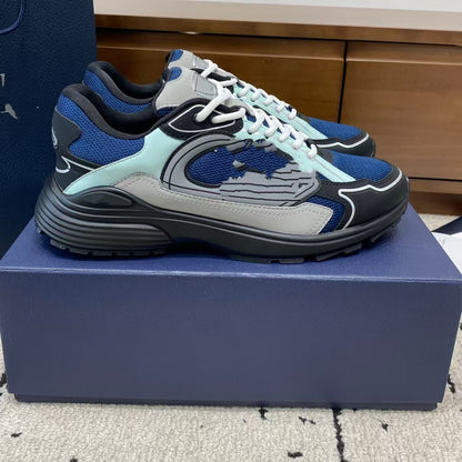 Dad shoes for women, C thick-soled height-increasing D, breathable color-block casual sneakers, versatile trendy shoes, wholesale low-top casual sneakers