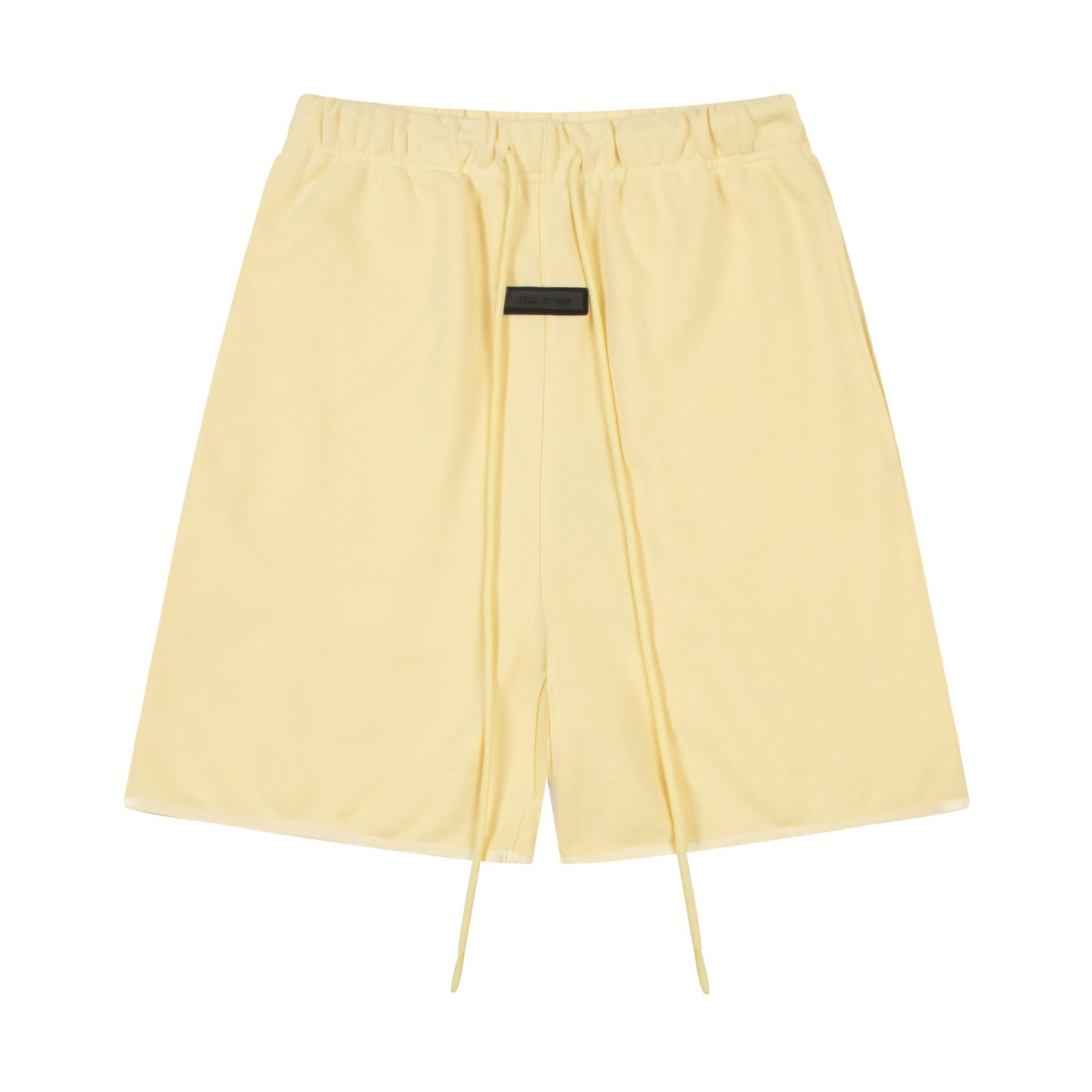 European and American trendy brand 25SS silicone letter logo casual shorts summer loose cropped pants for men and women
