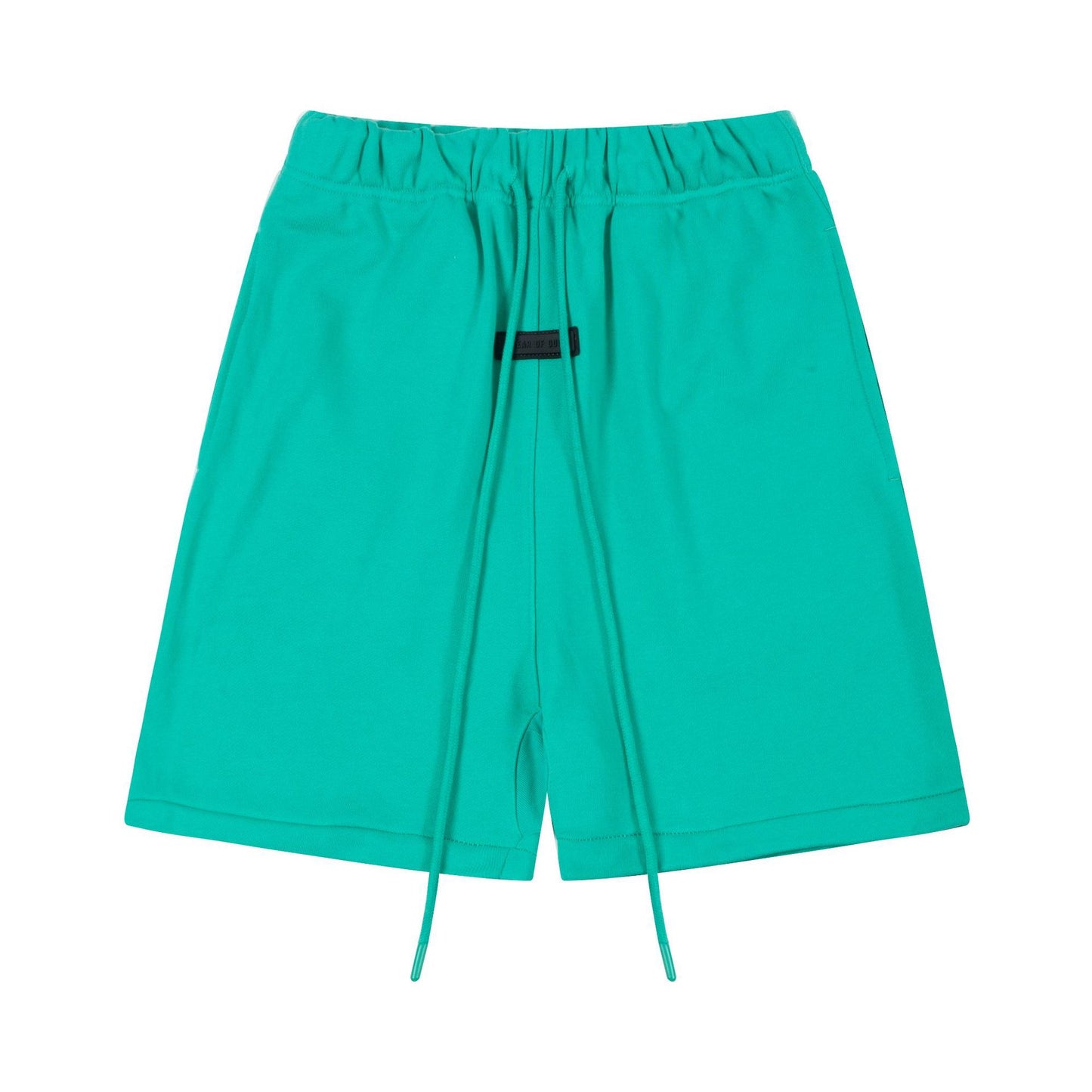 European and American trendy brand 25SS silicone letter logo casual shorts summer loose cropped pants for men and women