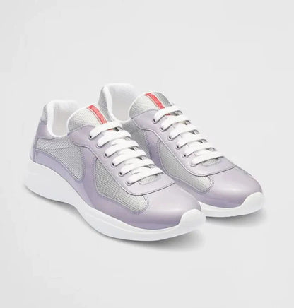 Spot new color-blocked mesh heightened athleisure men's and women's shoes leather big brand classic versatile breathable trend men (Copie)